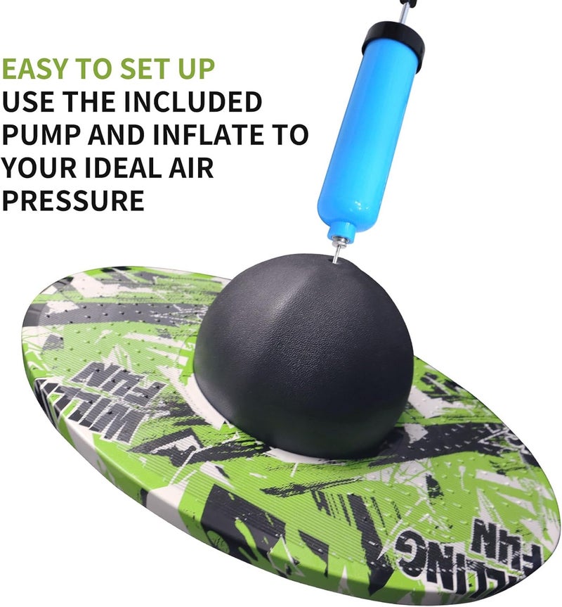 Willingfun Pogo Ball for Kids, Pogo Stick Pogo Jumper for Boys and Girls, Up to 160 lbs, Gift for Kids, Toys for Boys and Girls, with Pump and Strong Grip Deck - Image 4